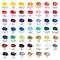 6 Packs: 48 ct. (288 total) Liquitex BASICS® Acrylic Color Set, 22 mL